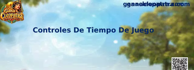 Guía visual de Controles De Tiempo De Juego de Gana Cleopatra