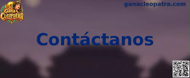 Página de contacto de Gana Cleopatra