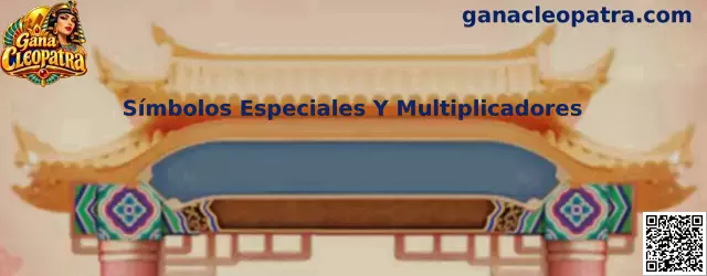 Símbolos especiales y multiplicadores de Gana Cleopatra