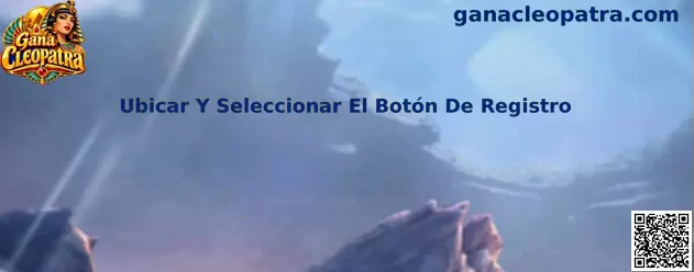 Ubicar Y Seleccionar El Botón De Registro