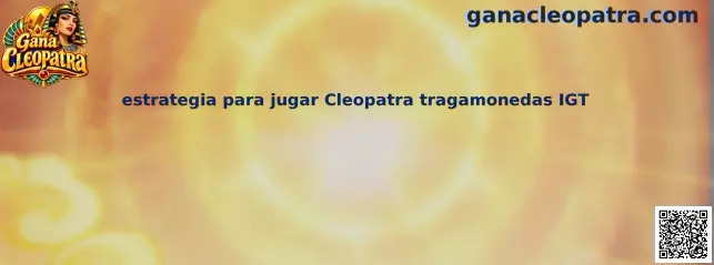 Ilustración relacionada con la estrategia para jugar Cleopatra tragamonedas IGT