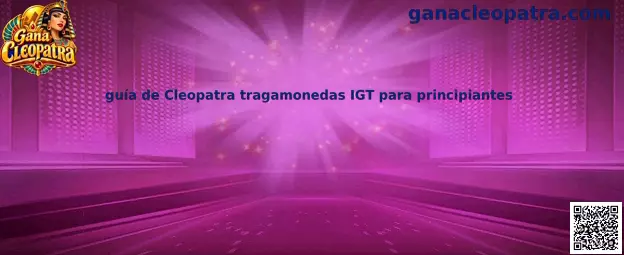 Imagen ilustrativa de la guía para principiantes de Cleopatra tragamonedas IGT