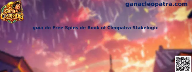 Guía visual de los Free Spins de Book of Cleopatra de Stakelogic, con temática egipcia y símbolos especiales