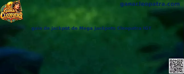 Guía visual de jackpot de Mega Jackpots Cleopatra IGT